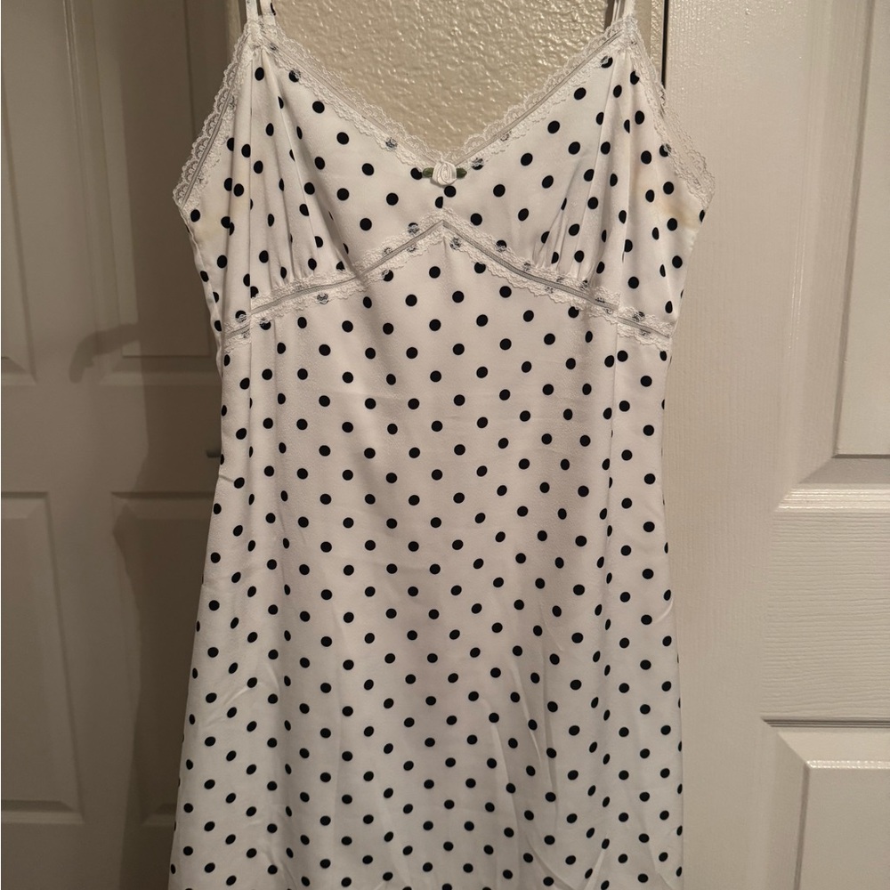 Tilly's Black and White Polka Dot Chemise